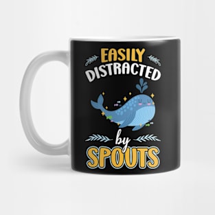 Easily Distracted By Spouts - Whale Watching Mug